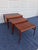 Mid Century Danish Modern Teak Nesting Tables - Set of 3 For Sale In Detroit - Image 6 of 17