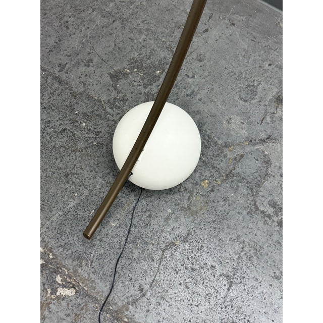 Bontempi Circle Modern Arc Floor Lamp For Sale - Image 10 of 12