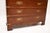 Wood Antique Military Campaign Chest of Drawers, 1930 For Sale - Image 7 of 9