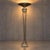 Goldenrod Neo Classic Forged Floor Lamp with Metal Shade and Stone Base, 1970s For Sale - Image 8 of 8