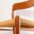 Brown Vintage Danish Teak Chair by Niels Otto Møller for J.L. Møllers, 1960s For Sale - Image 8 of 12