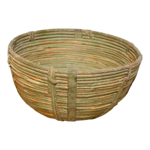 Vintage Farmhouse Wicker Basket-Darjeeling