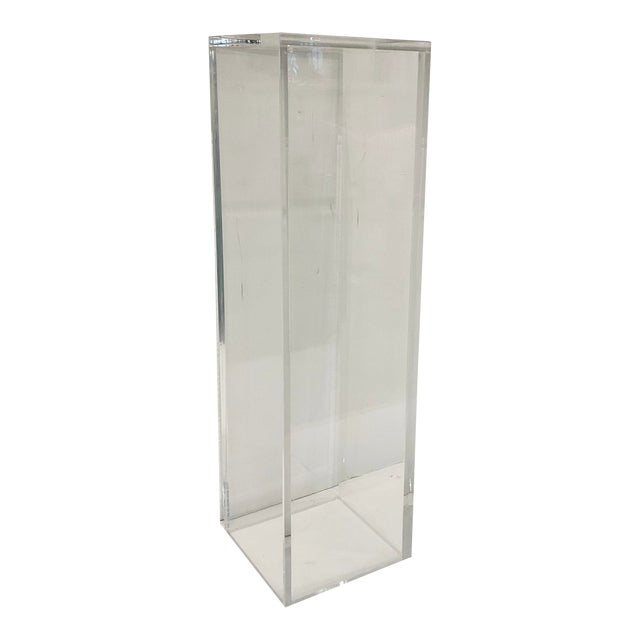 Chelsea House Contemporary Acrylic Pedestal For Sale