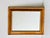 Vintage Mirror with Beech Frame For Sale - Image 3 of 18