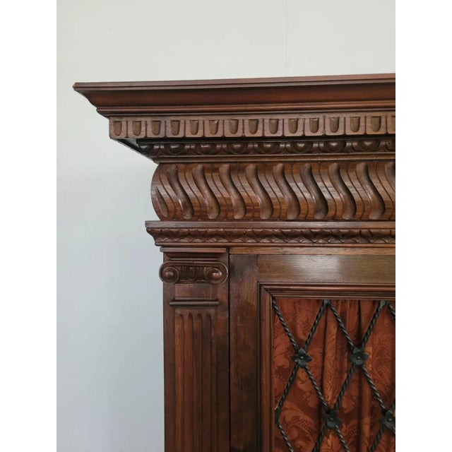 Renaissance Style Bookcase For Sale - Image 9 of 16