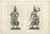 Statues of Japanese Guardian Deities, 1884, Paper For Sale