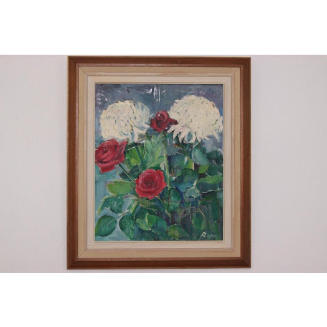 Hans Ripa, Bloomer, 1960s, Oil on Panel, Framed For Sale - Image 6 of 18