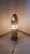 Glass Vintage Table Lamp in Light Wood by Charles Jenks for Sawaya & Moroni, 1980s For Sale - Image 7 of 15