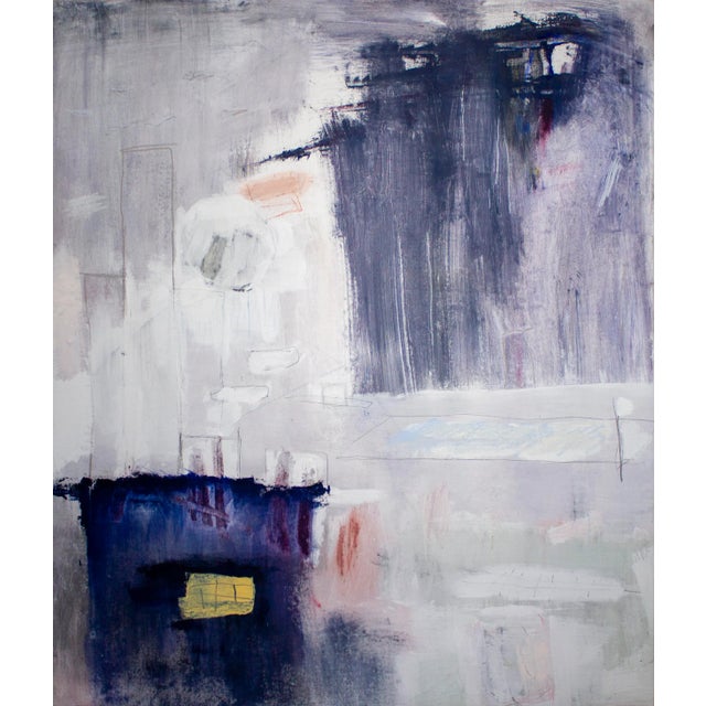 "Those Late Kensington Nights" Contemporary Abstract Painting by Brian Jerome For Sale - Image 4 of 4