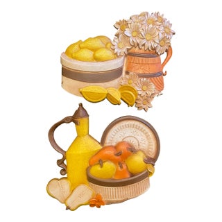 Vintage 1981 Homco Syroco, Inc. Wall Hangings For Sale