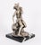 Antique Italian Silvered Bronze Sculpture of Shepherd and Lamb, 1800s For Sale - Image 3 of 15