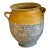 Late 19th French Confit Pot With Mustard Glaze For Sale