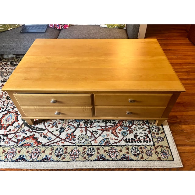 2000 - 2009 Modern Maple Coffee Table From the "Elements" Collection For Sale - Image 5 of 6