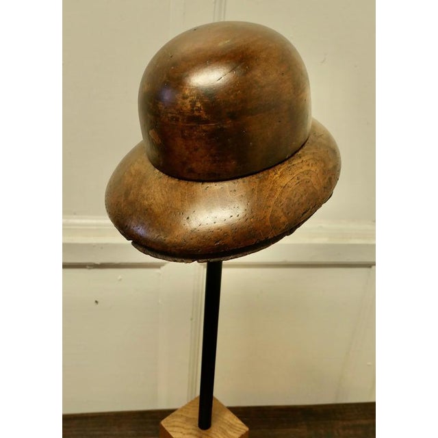 French Fruit Wood Hat Display Stand, 1920s For Sale - Image 3 of 7