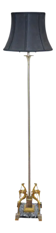Edgar Brandt Art Deco Floor Lamp
