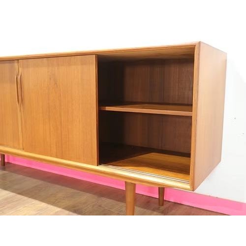 1960s 1960s Mid Century Modern Vintage Teak by Axel Christensen Danish Sideboard Credenza G Plan Style For Sale - Image 5 of 14