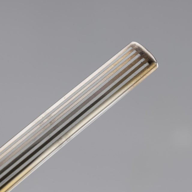 1910s Antique English Silver and Enamel Desk Accessory Set, 1912, Set of 3 For Sale - Image 5 of 18