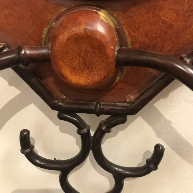 1990s Italian Handpainted Metal Sconce For Sale In Dallas - Image 6 of 10