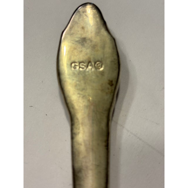 Art Nouveau Early 20th Century Intricate Godinger Silver Art Co. Silver Plate Silent Butler For Sale - Image 3 of 5