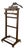 Mid-Century Wooden Valet Stand with Hanger and Storage Trays, 1960 For Sale