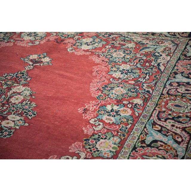 Textile Vintage Arak Carpet 9'2" X 12' For Sale - Image 7 of 15
