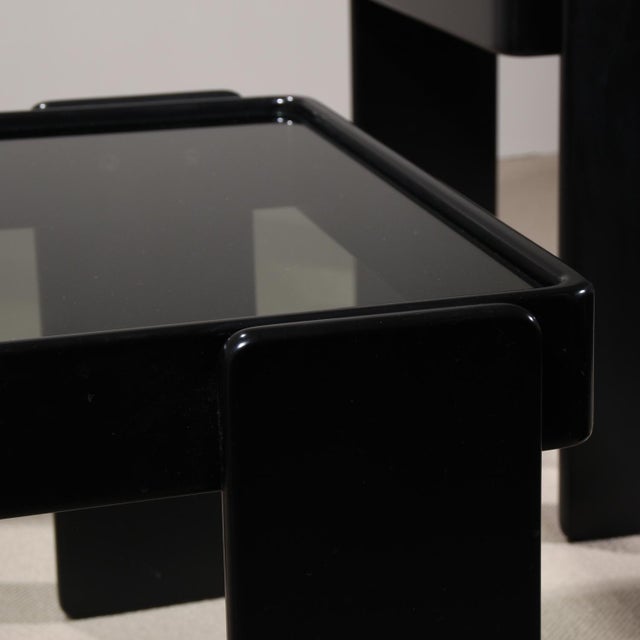 Nesting Tables by Gianfranco Frattini for Cassina, 1970s, Set of 3 For Sale - Image 11 of 14