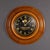 Antique 20th Century English llarge wall clock with a beautifully layered oak surround. The dial has been repainted and it...