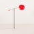 The elegant mid-century floor lamp closely reminds us of the Arredoluce style and comes from Italy from either late 1950s...