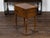 19th Century French 19th Century Walnut Side Table with Tray Top, Fluted Legs and Six Drawers For Sale - Image 5 of 12