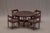 An impressive round dining table, model rw 152, designed by roland wilhelmsson for swedish furniture manufacturer karl...