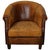 Vintage Dutch Cognac Colored Leather Club Chair For Sale - Image 16 of 16