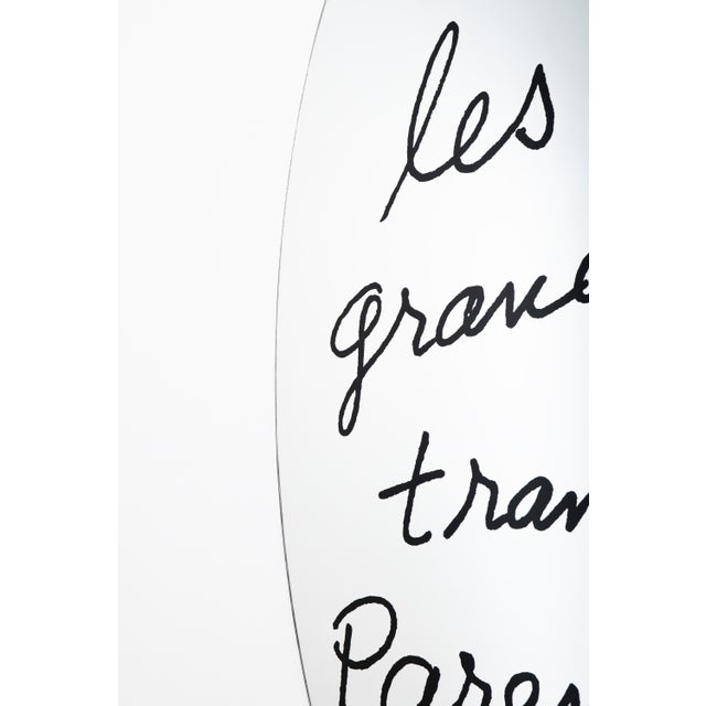 “Les grands trans-Parents” is a 1938 mirror designed by the great photographer Man Ray for Simon Gavina. A mysterious play...
