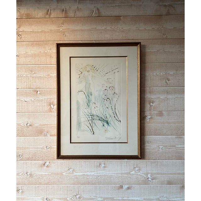 Salvador Dalí, Nude I Am My Beloved, 1971, Lithograph, Framed For Sale - Image 9 of 10