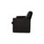 Black Leather Two Seater Black Bora Sofa from Leolux For Sale - Image 8 of 9
