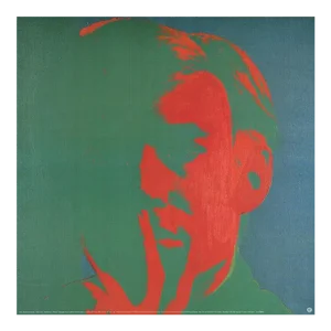1993 Andy Warhol 'Self Portrait' Offset Lithograph
