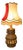Antique Wooden Pendulum Wheel Lamp For Sale
