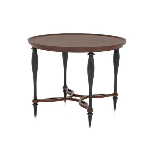 Baker Furniture Company Late 20th Century Baker Furniture Neoclassical Center Table For Sale - Image 4 of 6