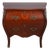 French Style Inlaid Mahogany Bombe Chest Commode For Sale