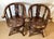 Circa 1890-1900 Hand Carved and Inlaid Asian Arm Chairs Depicting a Village - A Pair For Sale - Image 4 of 11