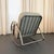 Metal 1930s Art Deco Steel and Leather Rocking Chair by Wolfgang Hoffman For Sale - Image 7 of 10