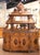 19th Century French Saint Hubert Carved Oak Hunt Buffet With Marble Top For Sale - Image 11 of 16