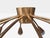 Brass 1960s Style After j.t. Kalmar Mid Century Modern Spider Flushmount Chandelier, Brass For Sale - Image 8 of 12