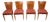 Dining Chairs by Jindrich Halabala, Czechoslovakia, 1950s, Set of 4 For Sale
