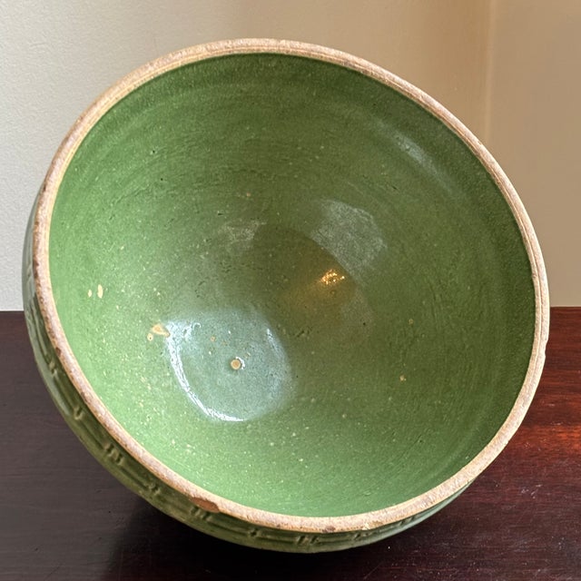 Ceramic 1930s Nelson McCoy Stoneware Mixing Bowl For Sale - Image 7 of 13