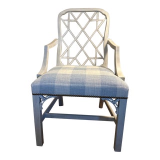 Suzanne Kasler Linwood Arm Chair For Sale
