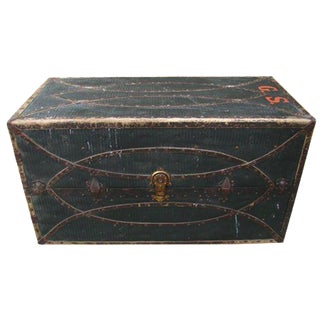C. 1909 Steamer Trunk For Sale