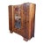 Art Deco Walnut Wardrobe, 1980s For Sale - Image 3 of 5