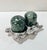 Arthur Court Vintage Rabbit Salt & Pepper Shakers With Green Marble – Arthur Court - 3pcs For Sale - Image 4 of 11