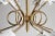 Stilnovo Sputnik Ceiling Light in Brass in the style of Stilnovo, 1950s For Sale - Image 4 of 6