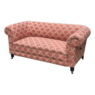 Antique Victorian Chesterfield Sofa, 1890 For Sale